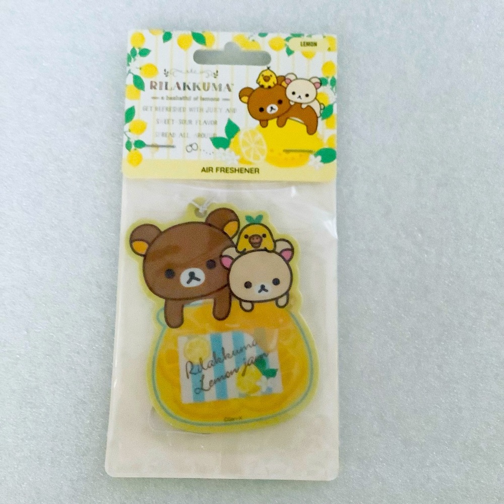 Rilakkuma lemon scent air freshner